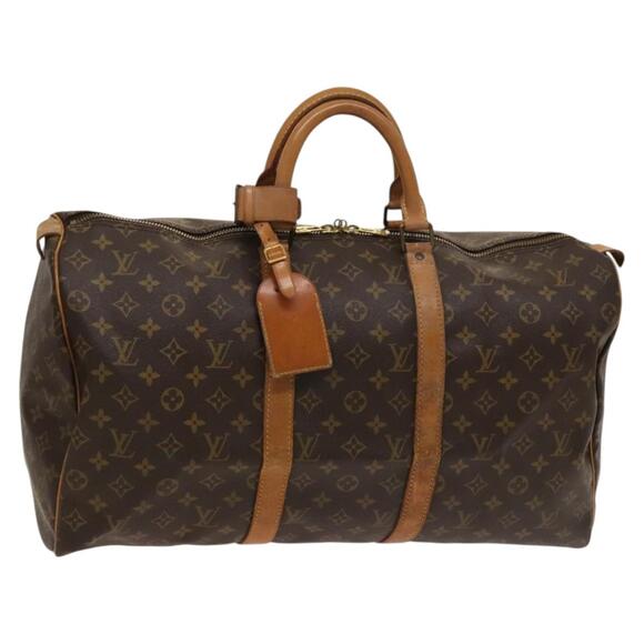 LOUIS VUITTON Monogram Keepall 50 Boston Bag M41426 - Picture 1 of 16